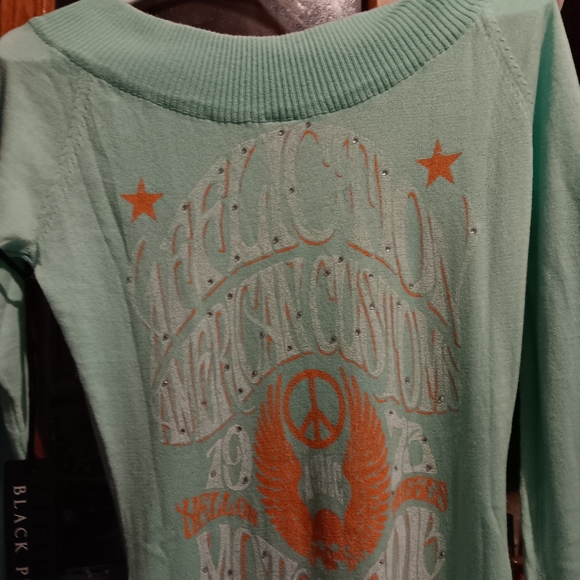 Affliction NWT Black Premium Collection Dress. Ties on both sides of dress. M - Picture 3 of 5